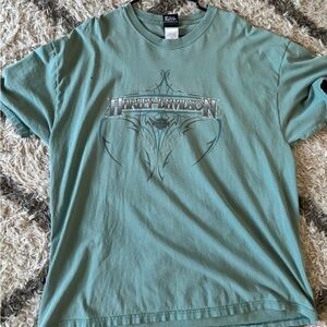 Harley Davidson black tee size 2xl used Beartooth light blue white orange black